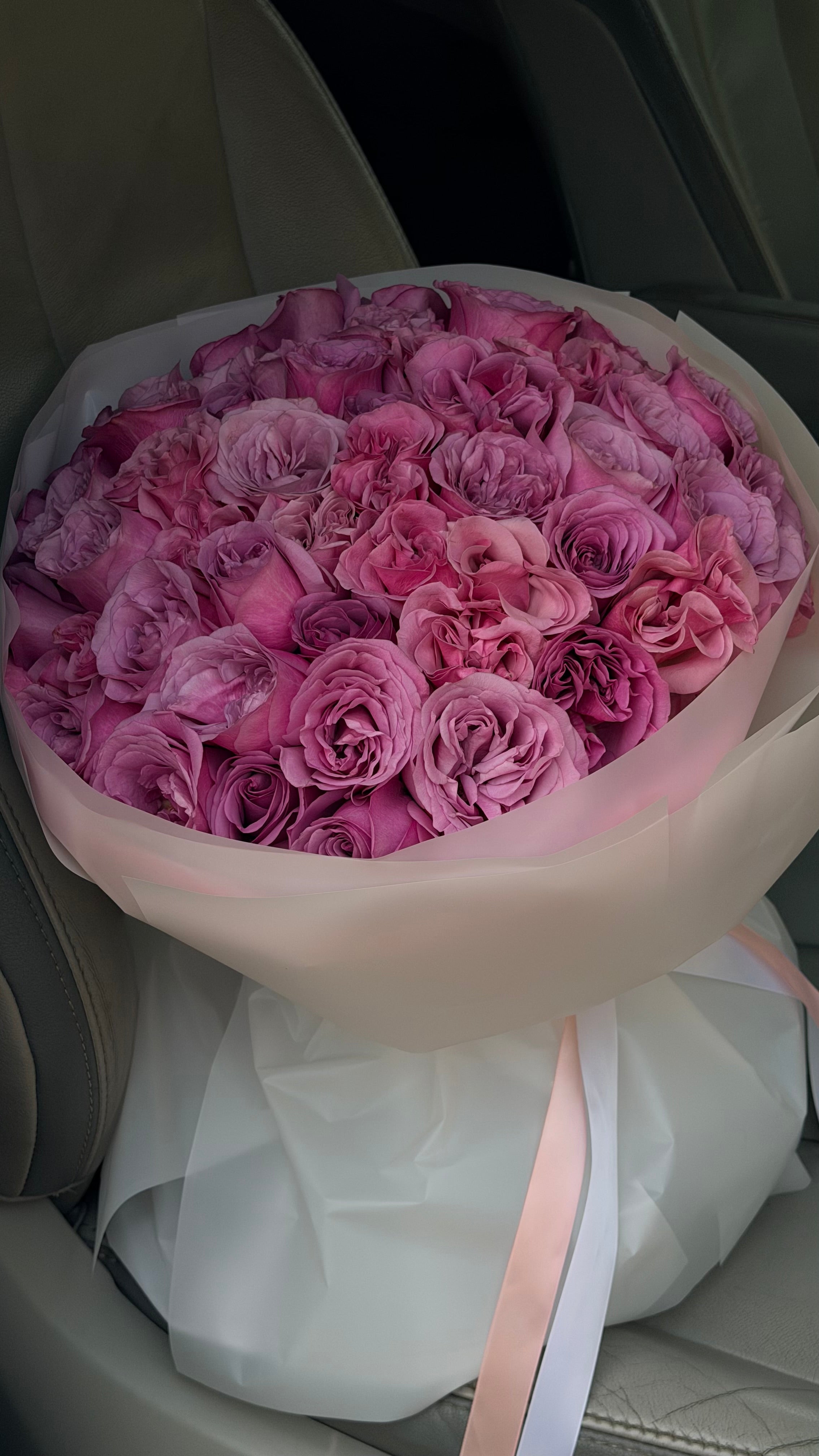 Pink Garden Rose Luxury Bouquet